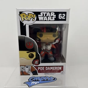 Poe Dameron #62 Star Wars Force Awakens Funko Pop! Free Shipping - Picture 1 of 7