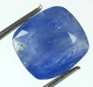 6.70 Ct Cushion Blue Sapphire Natural Gemstone Certified BS16 Festive Discount - Picture 1 of 13