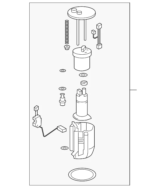 OEM TOYOTA VENZA Fuel Pump Assembly (77020-0T010) FITS 2009-2016 - Image 1 of 1