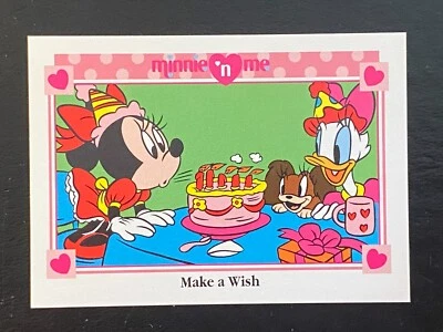 Make a Wish 1991 Minnie 'n Me set Impel Walt Disney #12 - Image 1 of 2