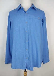 Camisa para hombre Little Donkey Andy ventilada azul talla XL mangas convertibles secas eléctricas - Imagen 1 de 6