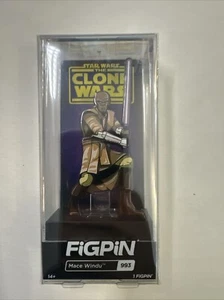 Mace Windu FiGPiN #993 Star Wars Clone Chalice Collectibles Exclusive LE 2000 - Picture 1 of 2