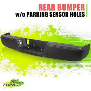 Painted Steel Rear Bumper for Dodge Ram 1500 2500 3500 w/o Sensor Holes 09-19 - Picture 1 of 7