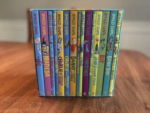Roald DAHL -- 16 Book Box Set (2020) -- Charlie Chocolate Factory -- BFG - Picture 1 of 7