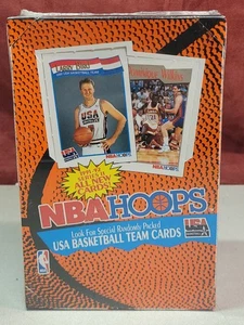 1991-92 NBA Hoops Basketball Series 2 Factory Sealed Box New - Picture 1 of 4