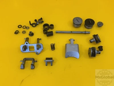 2002 02 SUZUKI RM250 RM 250 POWER EXHAUST VALVE POWERVALVE LINKAGE COMPLETE - Image 1 of 4