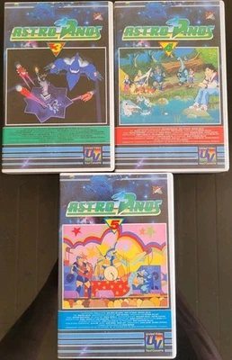 ASTRO DINOS Vhs - Episode 3, 4 & 5 - 80er Jahre - United Video Kaufcassette - 87 - Bild 1 von 4