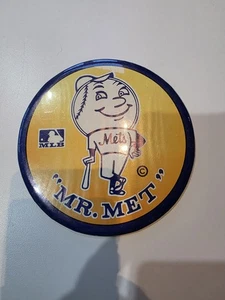 Vintage 1969 "MR.Met" Pin Back Button 6" - Picture 1 of 4