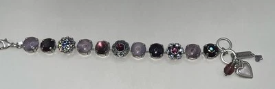 Pulsera de Mariana My Treasures Coll. Exquisito ópalo mineral amatista y vi... Foto 1 de 4