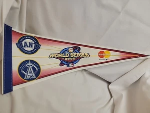 Banderín de la Serie Mundial de Béisbol 2002 Anaheim Angels - Imagen 1 de 1