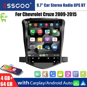 CarPlay 9,7" para Chevrolet Cruze 2009-2015 estéreo de coche GPS navegación radio FM BT 4+64G - Imagen 1 de 12