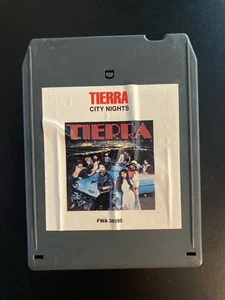 TIERRA CITY NIGHTS 1980 8 TRACK BOARDWALK RECORDS LATIN R&B RARE EX UNTEST - Imagen 1 de 4