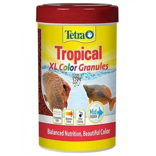 Tetra Tropical XL Color Granules – Colour-Enhancing Slow-Sinking Food for Dis... - image 1 of 1