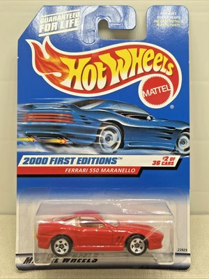Hot Wheels Vintage 1999 Retro #62 Red Ferrari 550 Maranello 2/36 NOS Sealed READ - Image 1 of 4