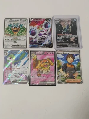 Cartas holográficas arte completo/ilustración Clawitzer de Pokémon Gardevoir arte completo raro/arte completo  Foto 1 de 4