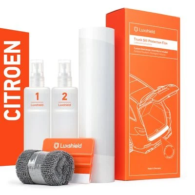Lámina protectora de borde de carga para Citroën C3 Aircross 2 (II) transparente brillante - Imagen 1 de 4