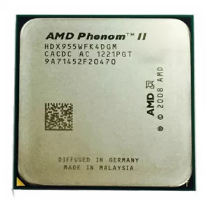 AMD Phenom II X4 955 CPU 4Core 3.2GHz 6M 95W HDX955WFK4DGM Socket AM3 Processors - Picture 1 of 1