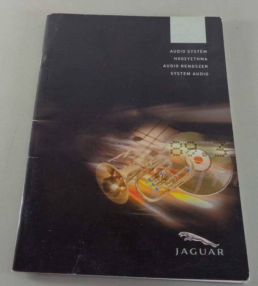 Manual De Usuario Sistema De Audio En Jaguar X356 S-Type XK8 XKR Edición 2004 - Imagen 1 de 1