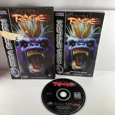 Primal Rage SEGA Saturn 完整 - PAL — 第 1/4 张图片