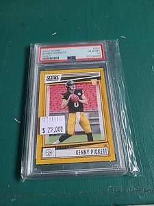 Nice 2022 Score Kenny Pickett Gold Rookie #301. PSA 10 GEM MINT - Picture 1 of 3