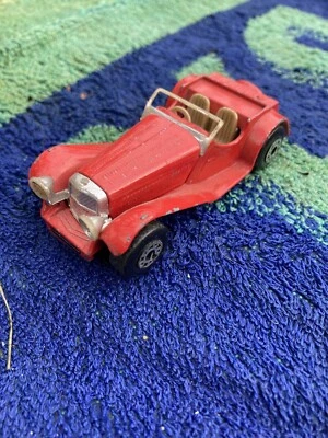 Vintage Matchbox Jaguar SS100 Sports Car Model Made in Macau - Image 1 of 4