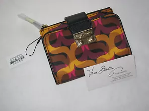 Vera Bradley MODERN LIGHTS Pushlock GELDBÖRSE Münze CLUTCH Telefon für GELDBÖRSE Beuteltasche Neu mit Etikett - Bild 1 von 3
