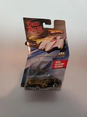 Hot Wheels Speed Racer GRX con ganchos de lanza - TARJETA MALA Foto 1 de 2