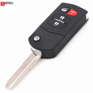 Llavero remoto abatible para Mazda 3 6 MX-5 Miata 2005-2010 FCC: BGBX1T478SKE125-01 - Imagen 1 de 2