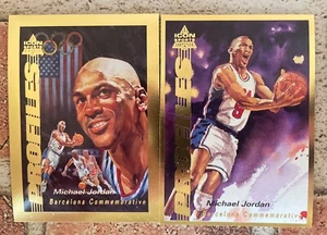 Michael Jordan 1992 ICON GOLD Profiles 8 Cards Total (TX-SWC) - Picture 1 of 8