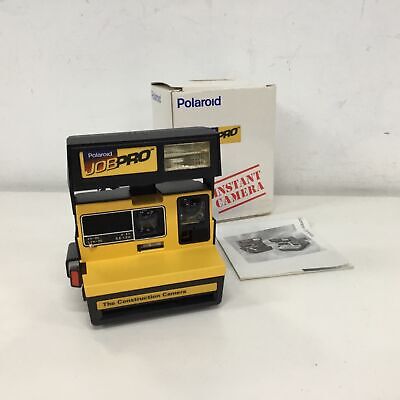 Polaroid Jobpro Instant Polaroid Camera - The Construction Camera #454 • 8.91$