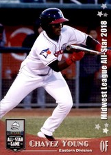 2018 Midwest League All-Star Game Eastern Division #33 Chavez Young - NM Card