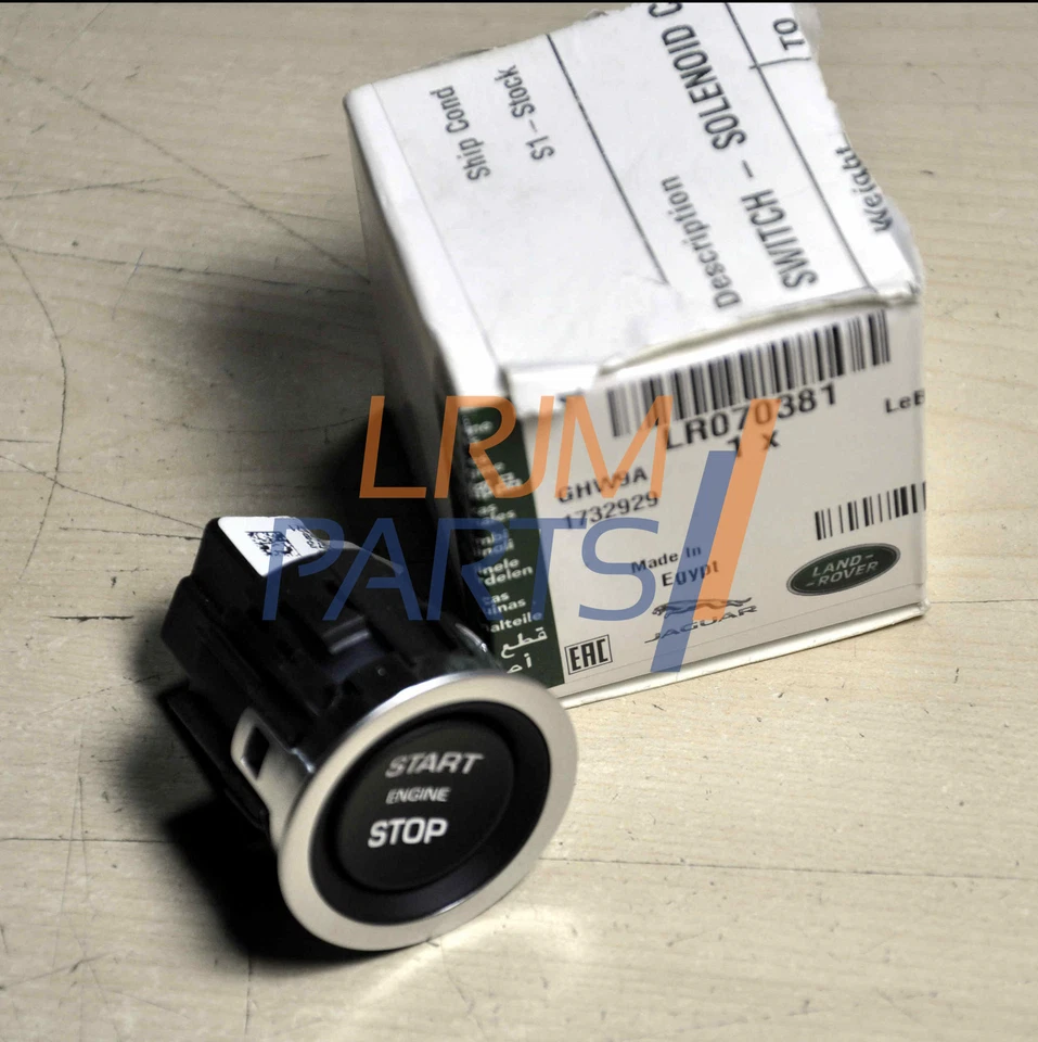 Genuine Land Rover Discovery Range Rover Sport Velar IGNITION SWITCH LR070381 — 第 1/1 张图片