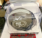Qwuantrezz Knight Signed 49ers Salute To Service Speed Mini Helmet W/Beckett COA