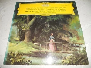 Schumann Grieg "Piano Concertos" Anda Kubelik LP NZ DGG SLPM138888 EX - Picture 1 of 4