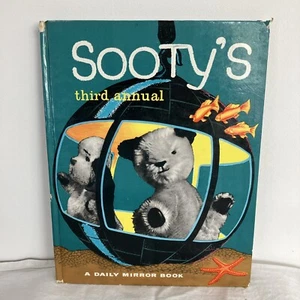 Sooty's Third Annual Harry Corbett 1958 Hardcover Illustrated Rare Vintage - Picture 1 of 6