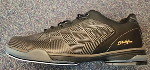 KR Rage Gunmetal/Black size 13W Right-Handed Men's Bowling Shoes. Free Shipping - Picture 1 of 6