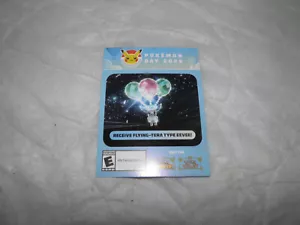 Flying-Tera Type Eevee Pokémon Day 2025 PROMO In-Game Reward Ship - Picture 1 of 2