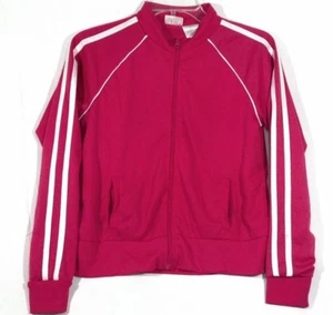 Danskin Now Girls Pink Zip Front Long Sleeve Track Athletic Jacket Size XL - Picture 1 of 6
