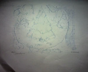 Nuove Avventure di Winnie the Pooh Produzione Dennis Greco Sfondo Layout Arte - Foto 1 di 3