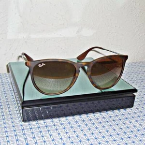 【NEW】RAY BAN RB4171 865 13 54-18 ERIKA RUBBER HAVANA WOMEN'S SUNGLASSES - Picture 1 of 12