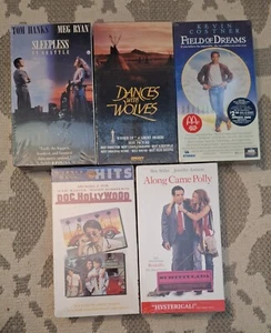 5 VHS NEU Along/Polly, Schlaflos/Sitz, Doc/Hol, Feld/Träume, Tänze/Wölfe - Bild 1 von 4
