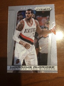 2013-14 Panini Prizm Base- LaMarcus Aldridge #186 Portland Trail Blazers