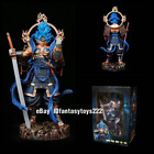 Seven Dragon Ball 12" Super Saiyan Blue Hair Bejit Scene Statue In Stock