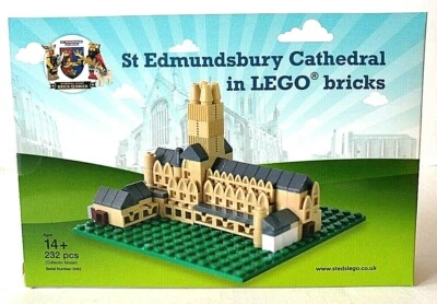Rare St Edmundsbury Cathedral Lego Bright Bricks Set (Small) 1 of  500 made: New - Image 1 of 2