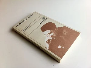 LA CRITICA E PAVESE MAURO PONZI HÜTE VERLAG 1977 - Bild 1 von 1