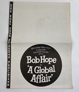 Vintage Pressbook A Global Affair Movie Bob Hope 1964 Michele Mercier Miiko Taka