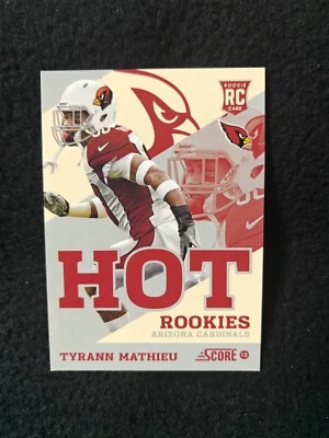 2013 Score Hot Rookies #44 Tyrann Mathieu (RC) Arizona Cardinals - Image 1 of 2