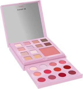 PUPA Trousse cn Ombretti Fard Illuminante Cofanetti Trucco Viso PUPART M Lilla 1 - Foto 1 di 2