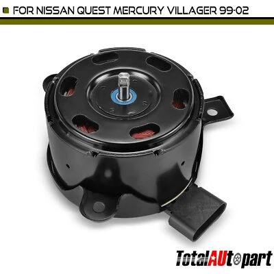 Motor de refrigeración del ventilador del radiador para Mercury Villager Nissan Quest 1999 2000-2002 gasolina Foto 1 de 4