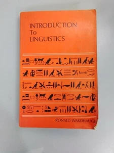 INTRODUCTION TO LINGUISTICS By Ronald Wardhaugh paperback - Picture 1 of 5